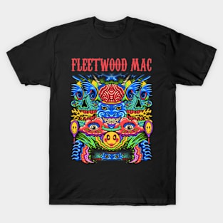 FLEETWOOD MAC BAND MERCHANDISE T-Shirt